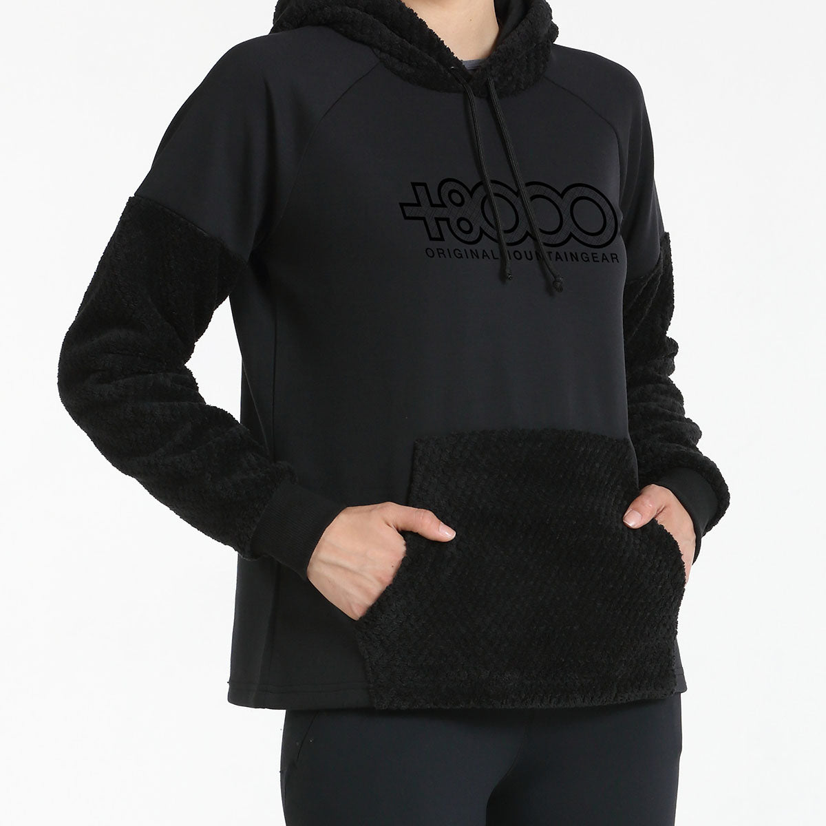 Sudadera mujer +8000 NEISA negro