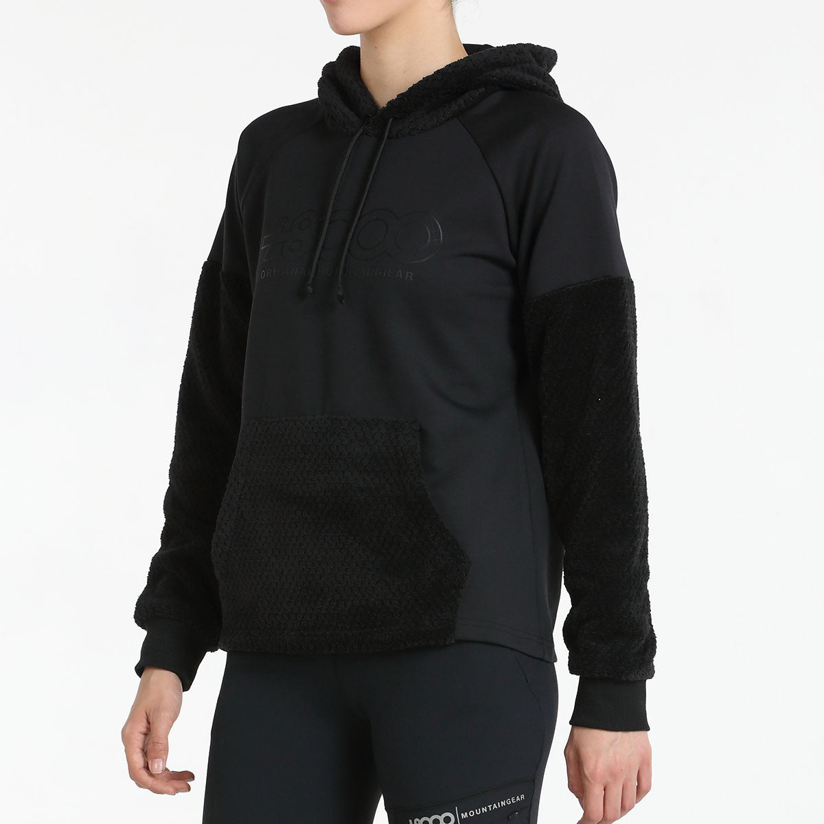 Sudadera mujer +8000 NEISA negro