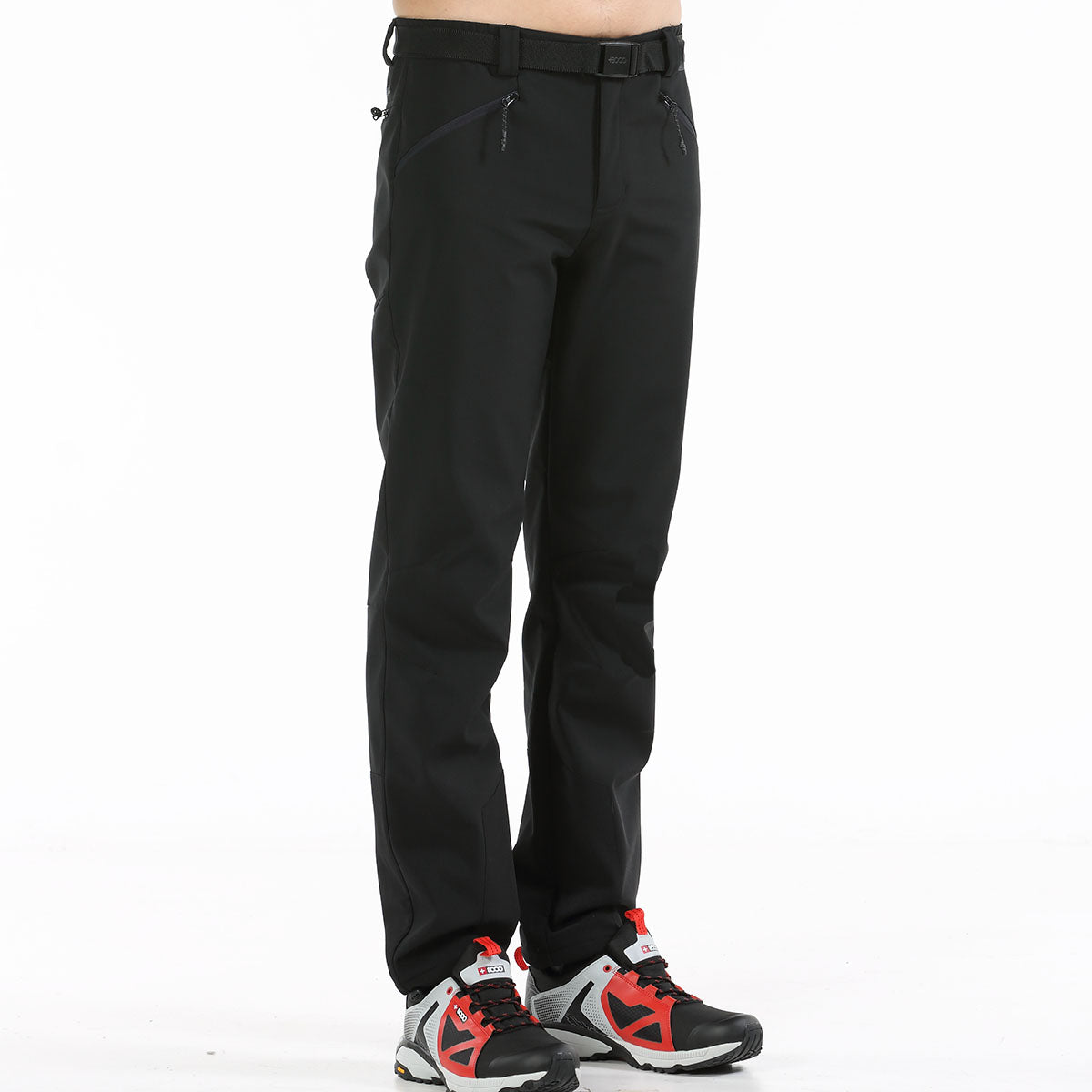 Pantalón montaña hombre +8000 TRUENO (2 COLORES, negro - militar)