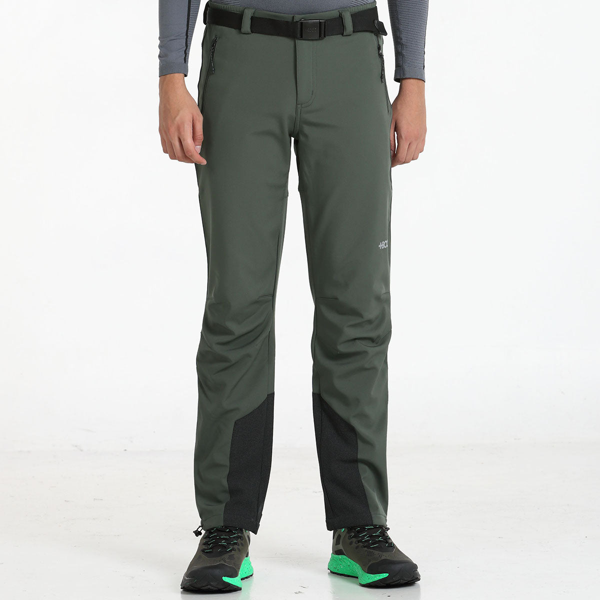 Pantalón montaña hombre +8000 TRUENO (2 COLORES, negro - militar)