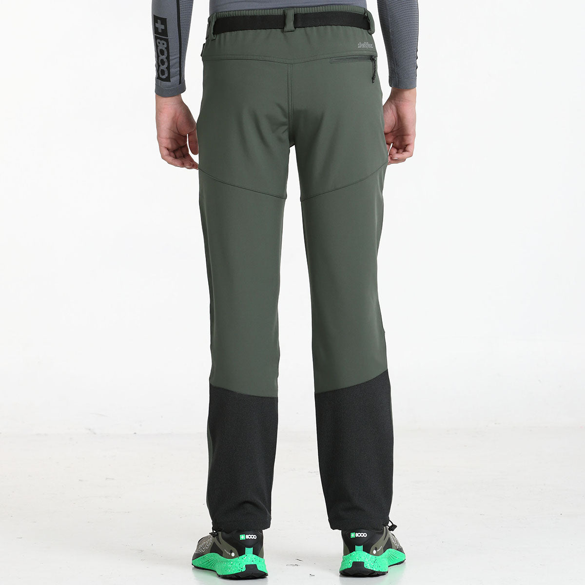 Pantalón montaña hombre +8000 TRUENO (2 COLORES, negro - militar)