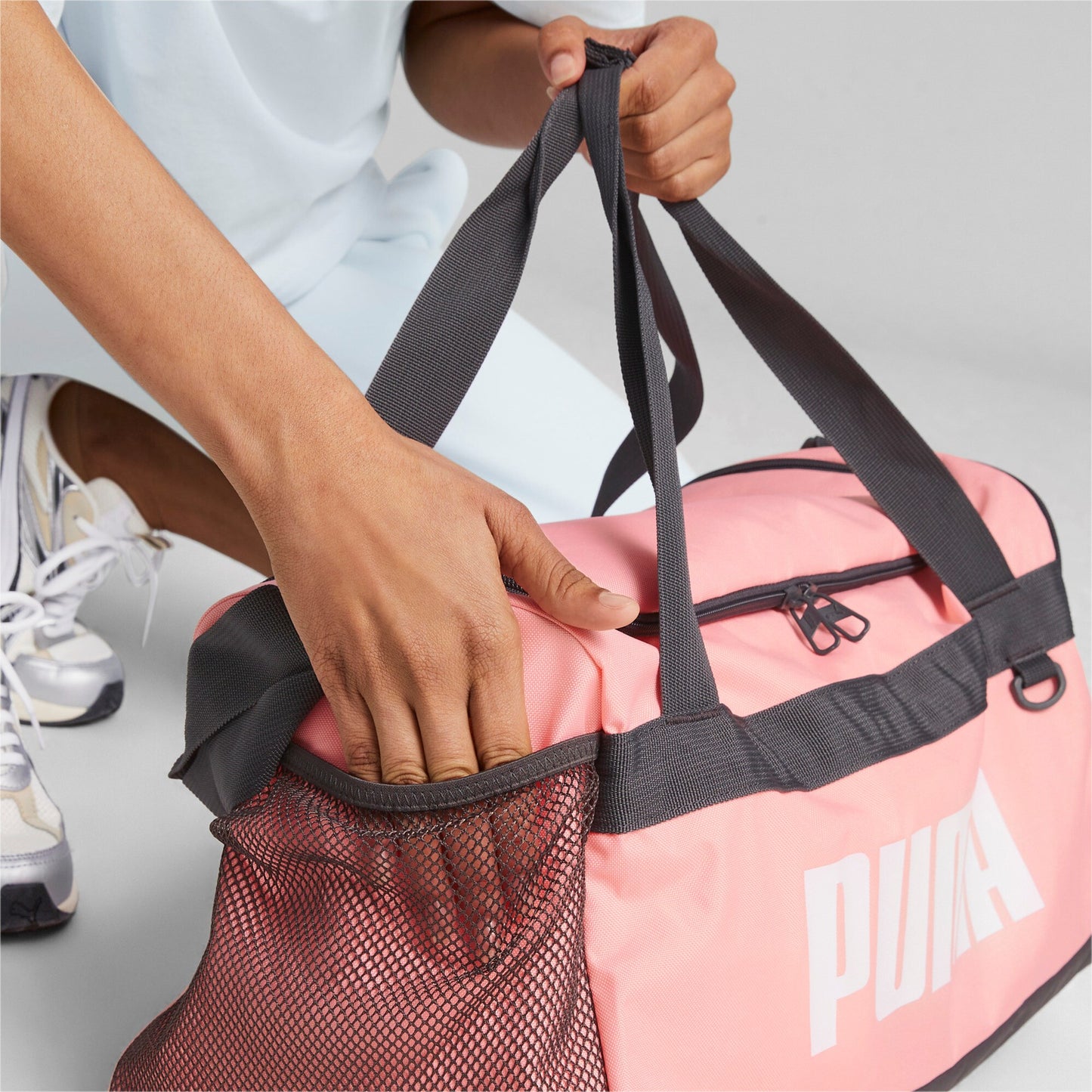 Mochila deportiva mujer Puma CHALLENGER DUFFEL BAG peach smoothie