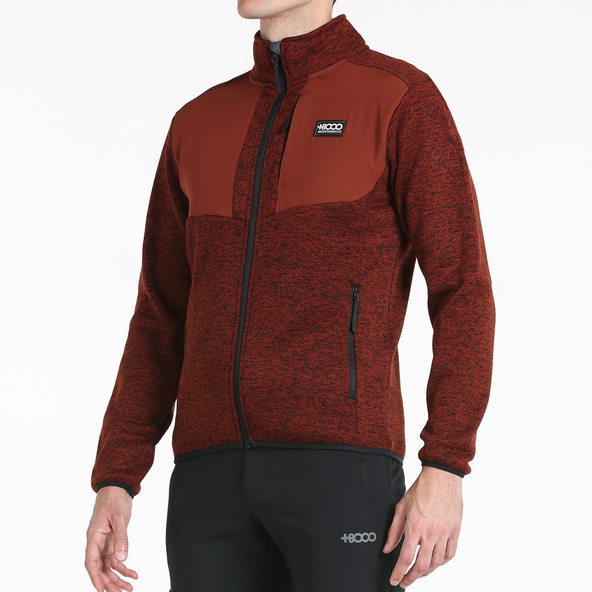 Chaqueta cremallera hombre +8000 VALOIRE (3 COLORES, jungla - avellana - antracita)