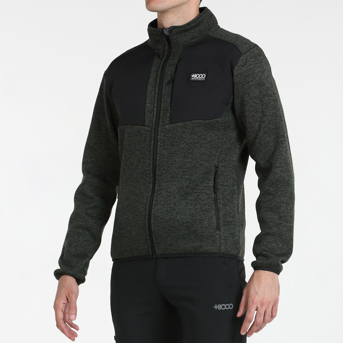 Chaqueta cremallera hombre +8000 VALOIRE (3 COLORES, jungla - avellana - antracita)
