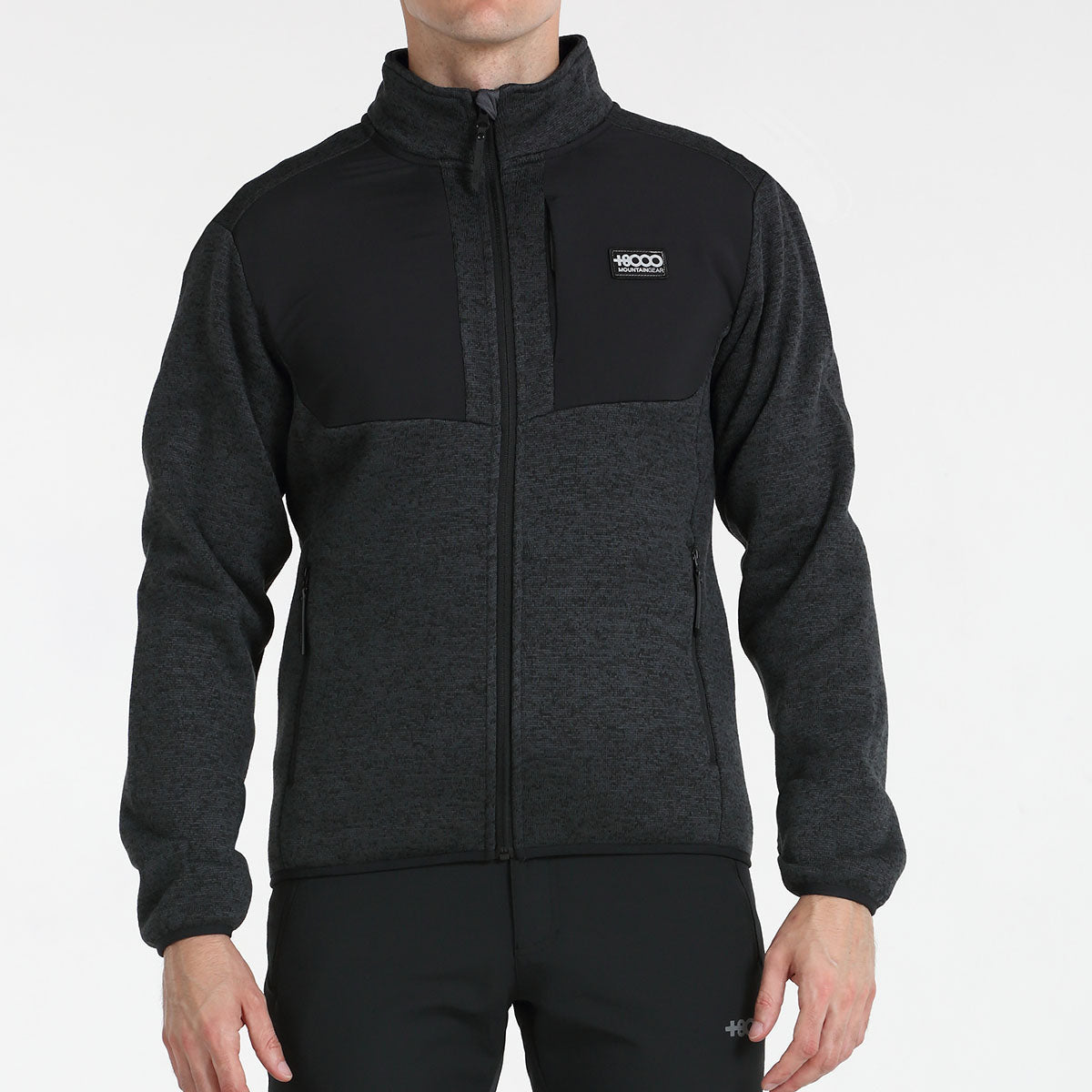 Chaqueta cremallera hombre +8000 VALOIRE (3 COLORES, jungla - avellana - antracita)