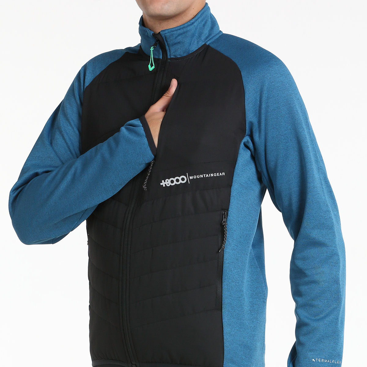 Chaqueta cremallera hombre +8000 ARTOUS (2 COLORES; pato - negro)
