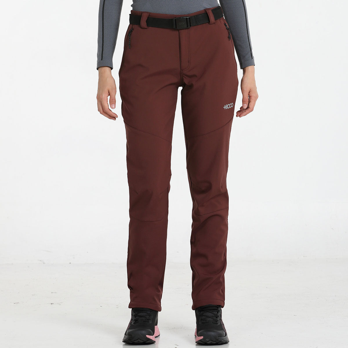 Pantalón montaña mujer +8000 SACABA (2 COLORES, uva - negro)