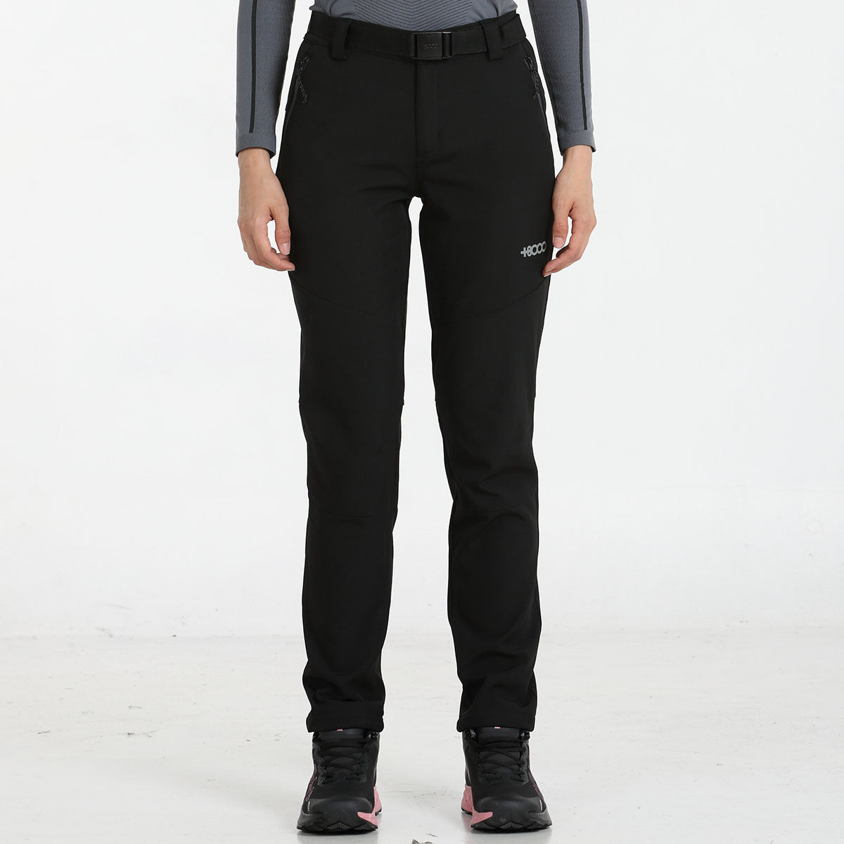 Pantalón montaña mujer +8000 SACABA (2 COLORES, uva - negro)