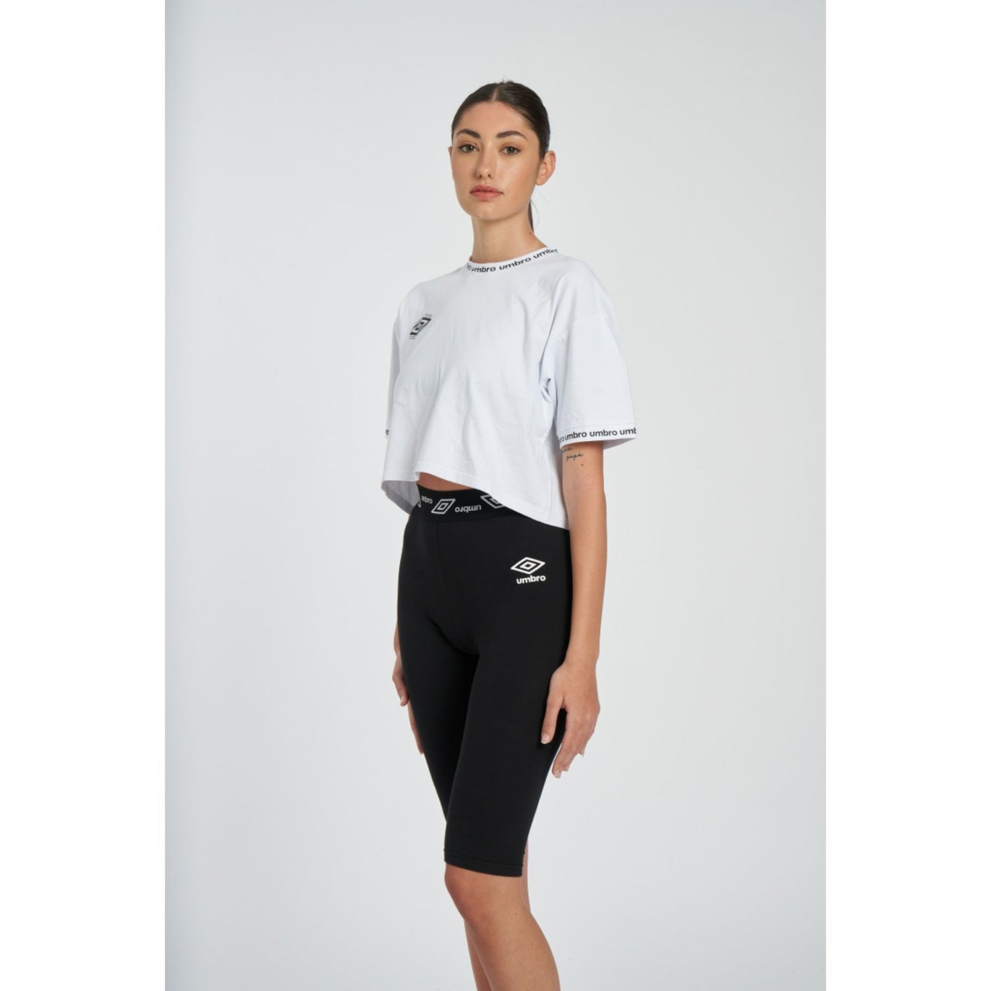 Malla corta mujer Umbro MUSCA negro