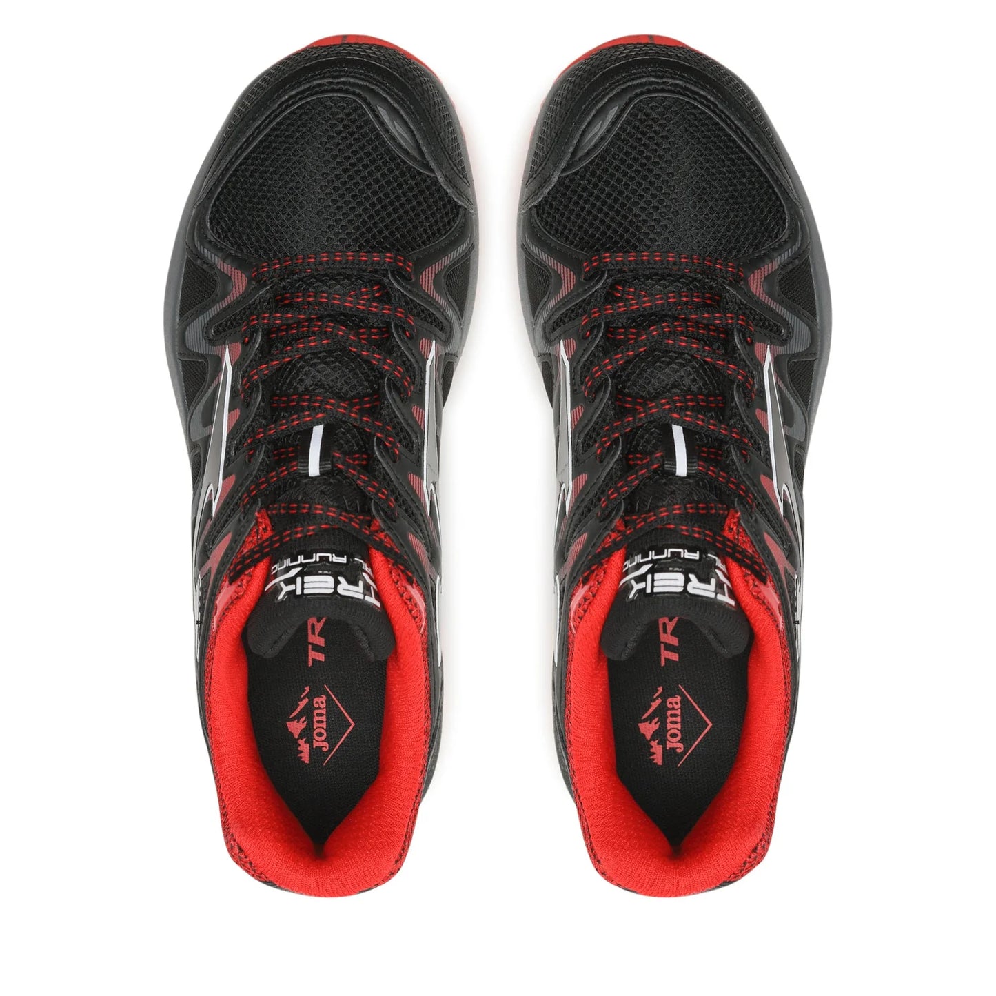 Zapatillas trail running hombre Joma TREK MEN negro - rojo