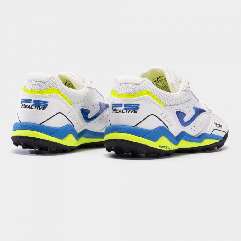 Botas fútbol hombre Joma FS REACTIVE 2302 blanco