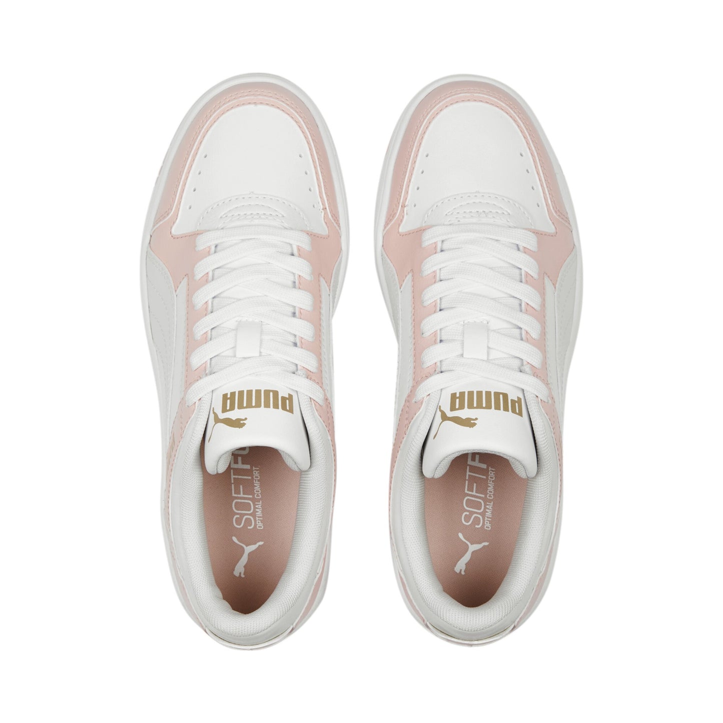 Zapatillas casual mujer Puma REBOUND JOY LOW blanco - rose dust