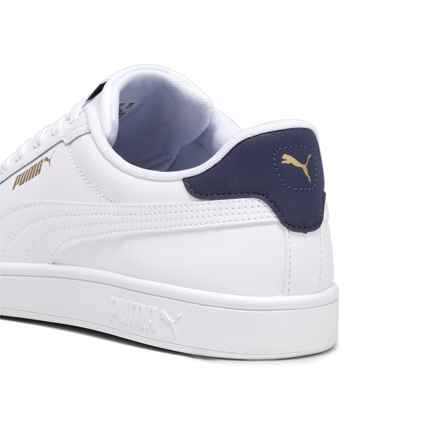 Zapatillas casual hombre Puma SMASH 3.0 L blanco - gold