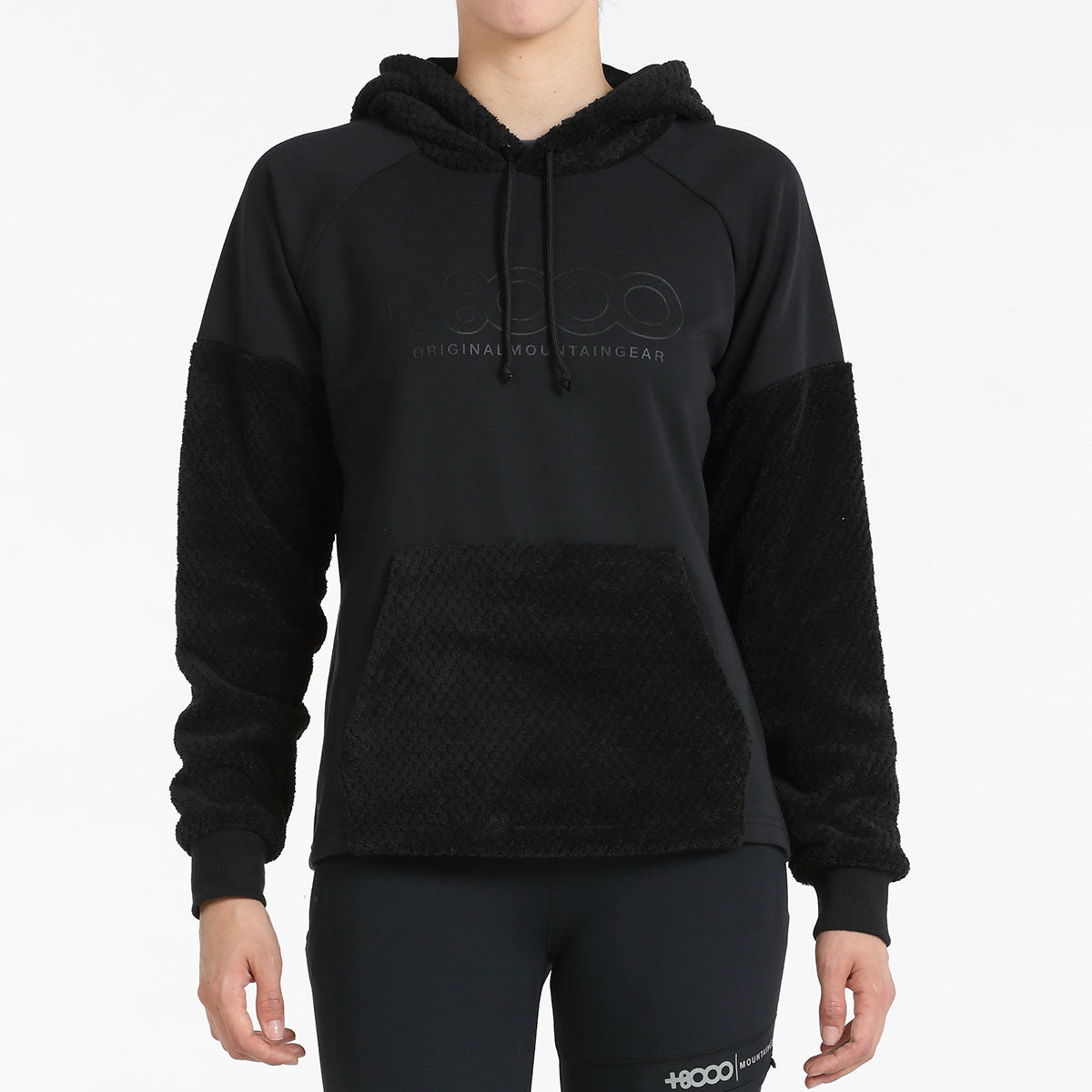 Sudadera mujer +8000 NEISA negro