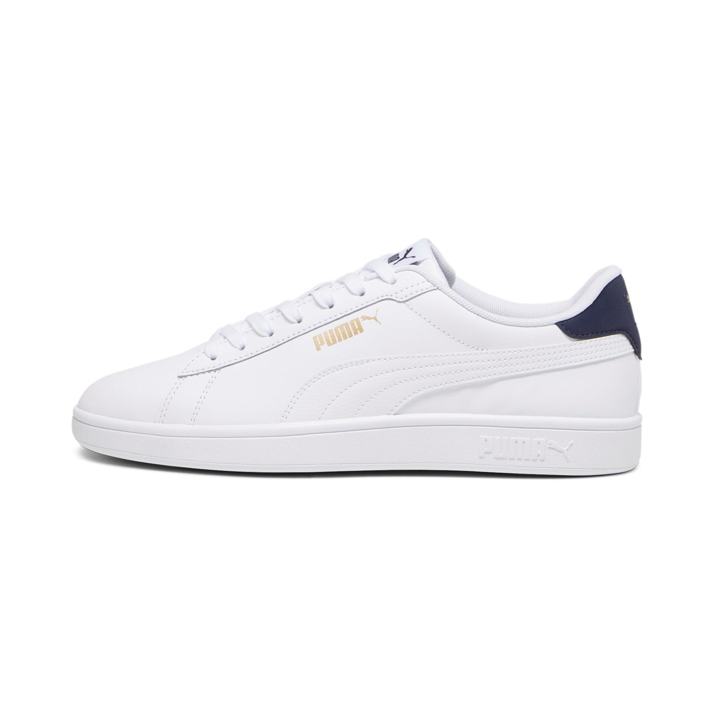 Zapatillas casual hombre Puma SMASH 3.0 L blanco - gold