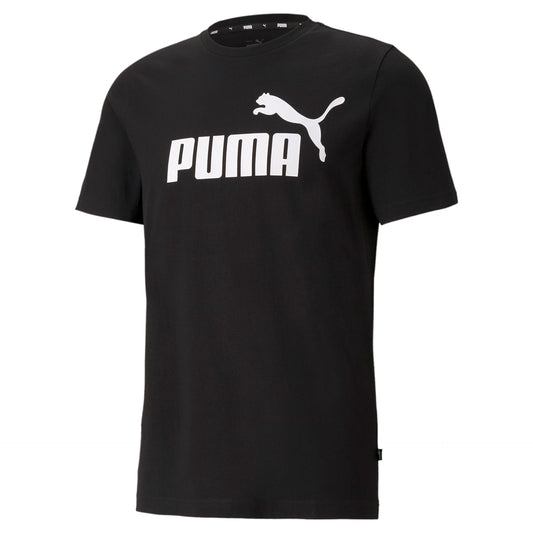 Camiseta manga corta hombre Puma ESS LOGO TEE negro