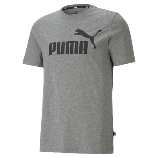 Camiseta manga corta hombre Puma ESS LOGO TEE gris
