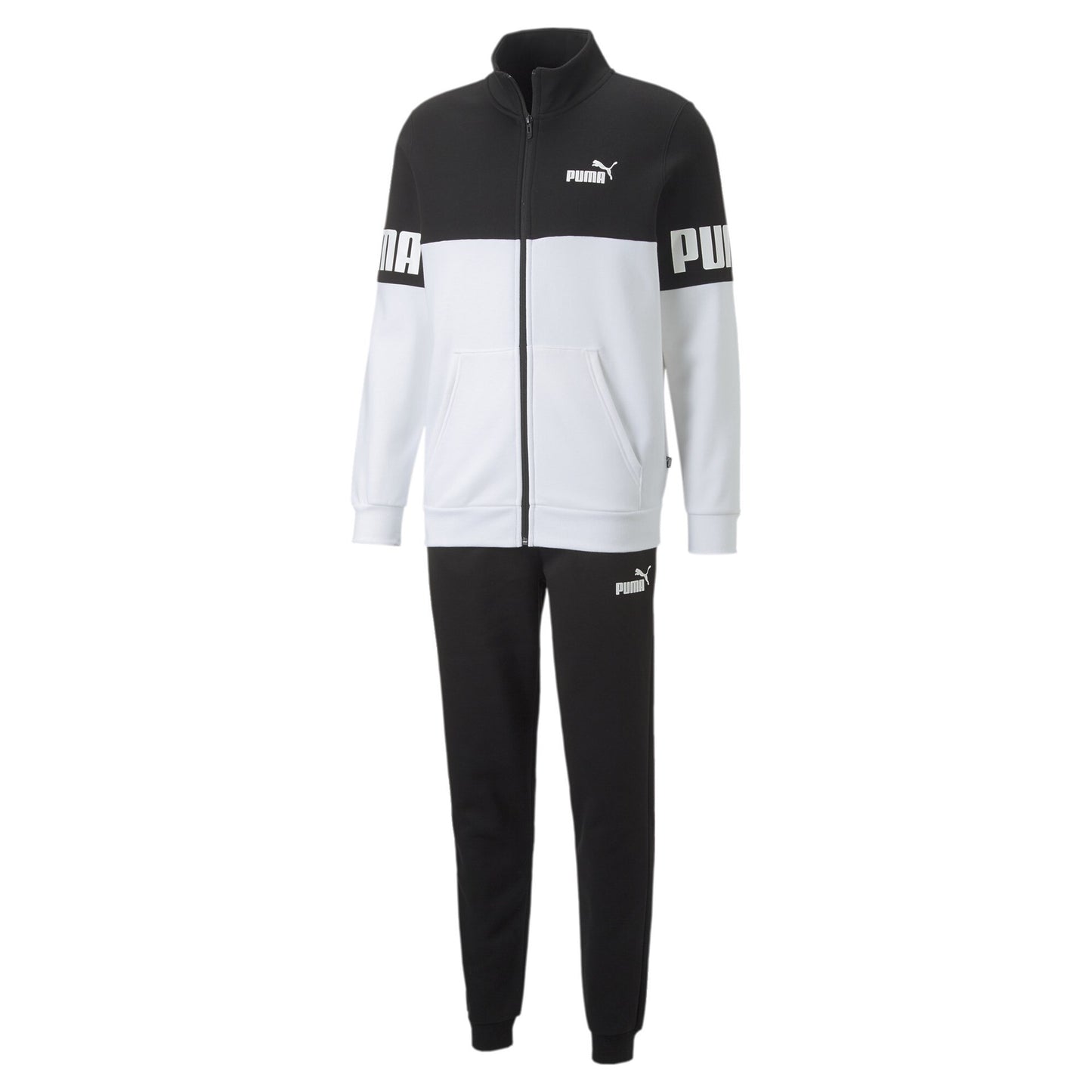 Chándal hombre Puma POWER COLORBLOCK SUITE negro