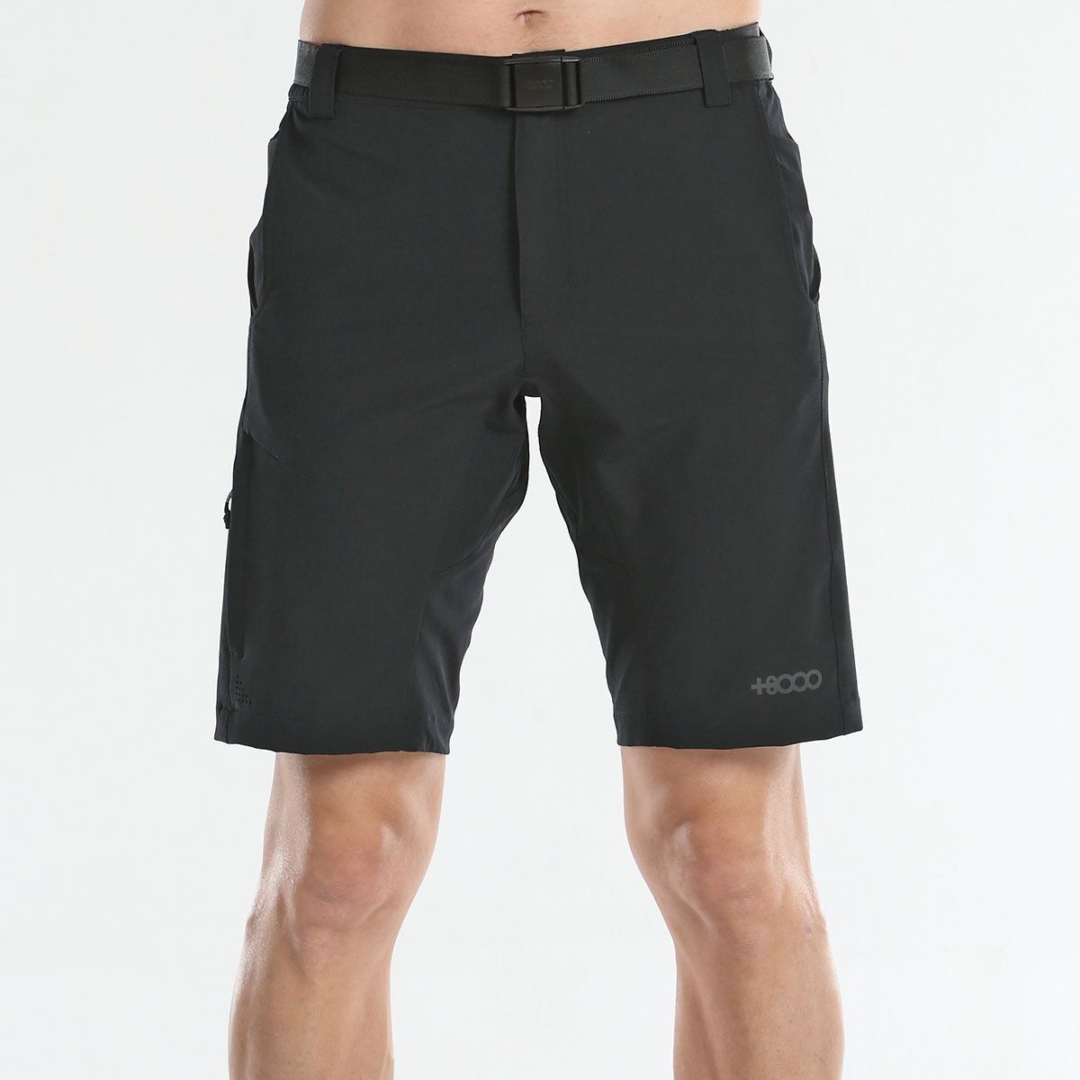 Pantalón corto hombre +8000 GRAPE negro