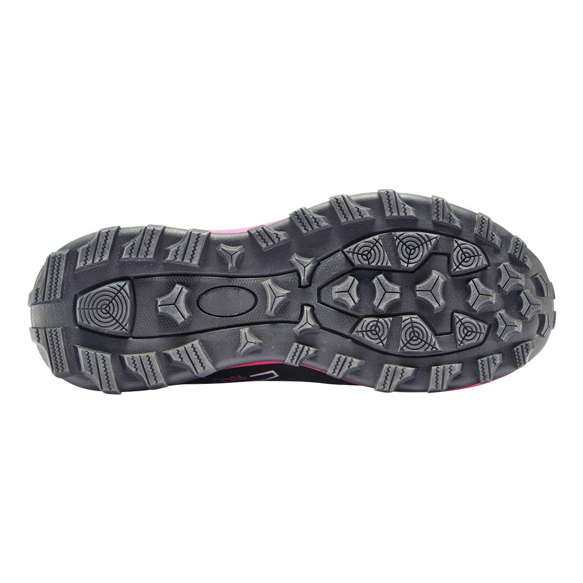 Zapatilla montaña mujer +8000 TOHA negro rosa
