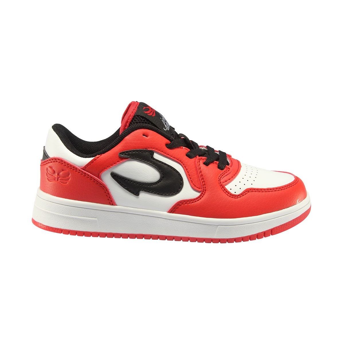 Zapatilla infantil John Smith VAWEN LOW blanco - rojo