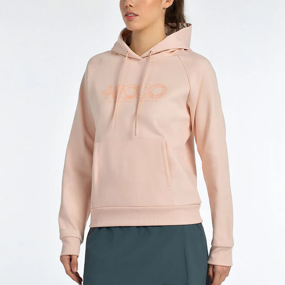 Sudadera +8000 con capucha mujer CORALI