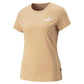 Camiseta manga corta mujer Puma ESS+EMBROIDERY TEE dusty tant