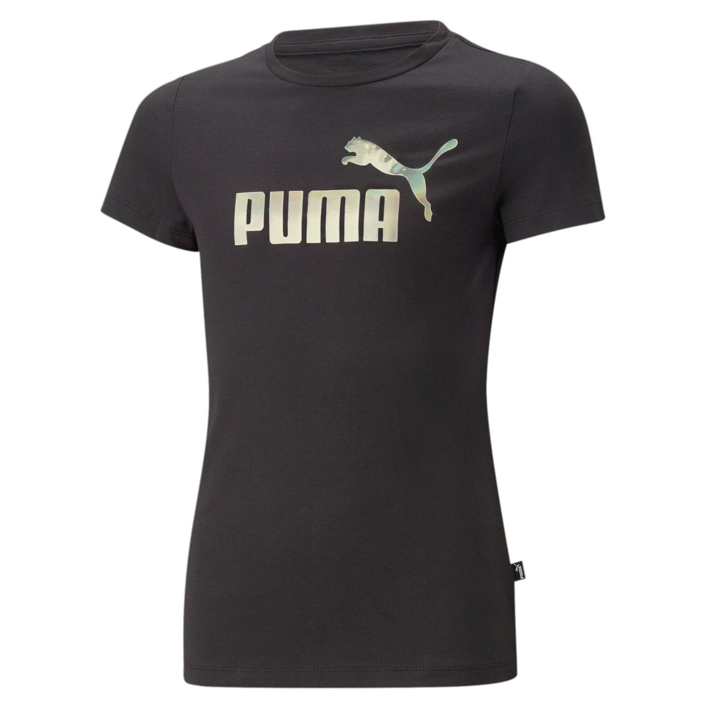 Camiseta niña Puma ESS + NOVA SHINE LOGO negro