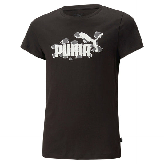 Camiseta niña Puma ESS+ANIMAL TEE G negro