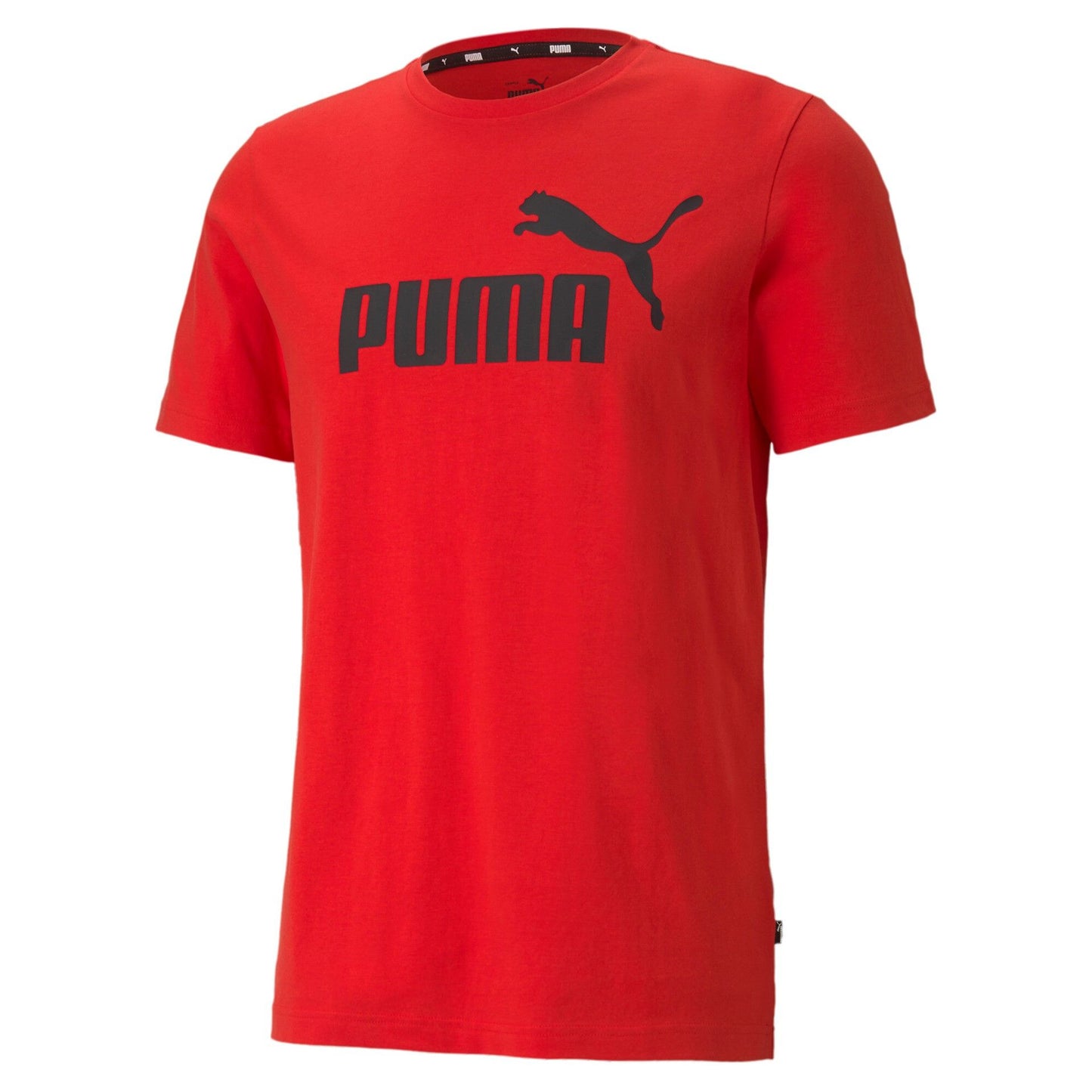 Camiseta manga corta hombre Puma ESS LOGO TEE rojo