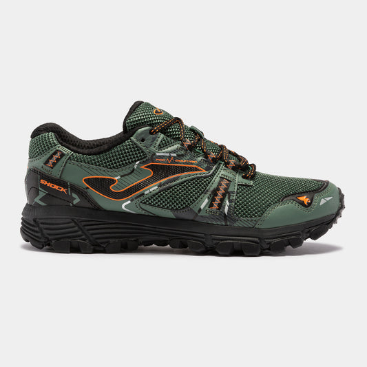 Zapatillas trail running hombre SHOCK MEN (2 COLORES, petróleo y caqui)