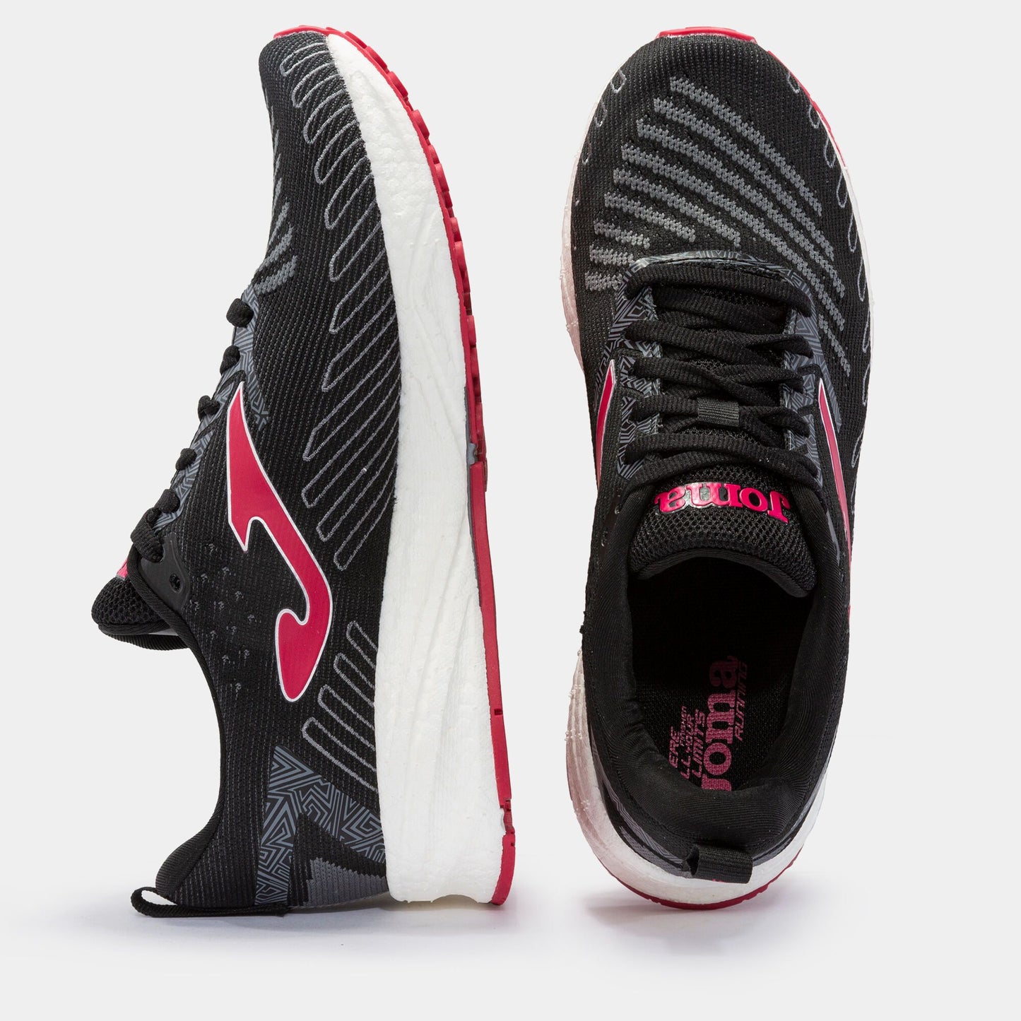 Zapatillas running mujer Joma VIPER 22 negro - fucsia