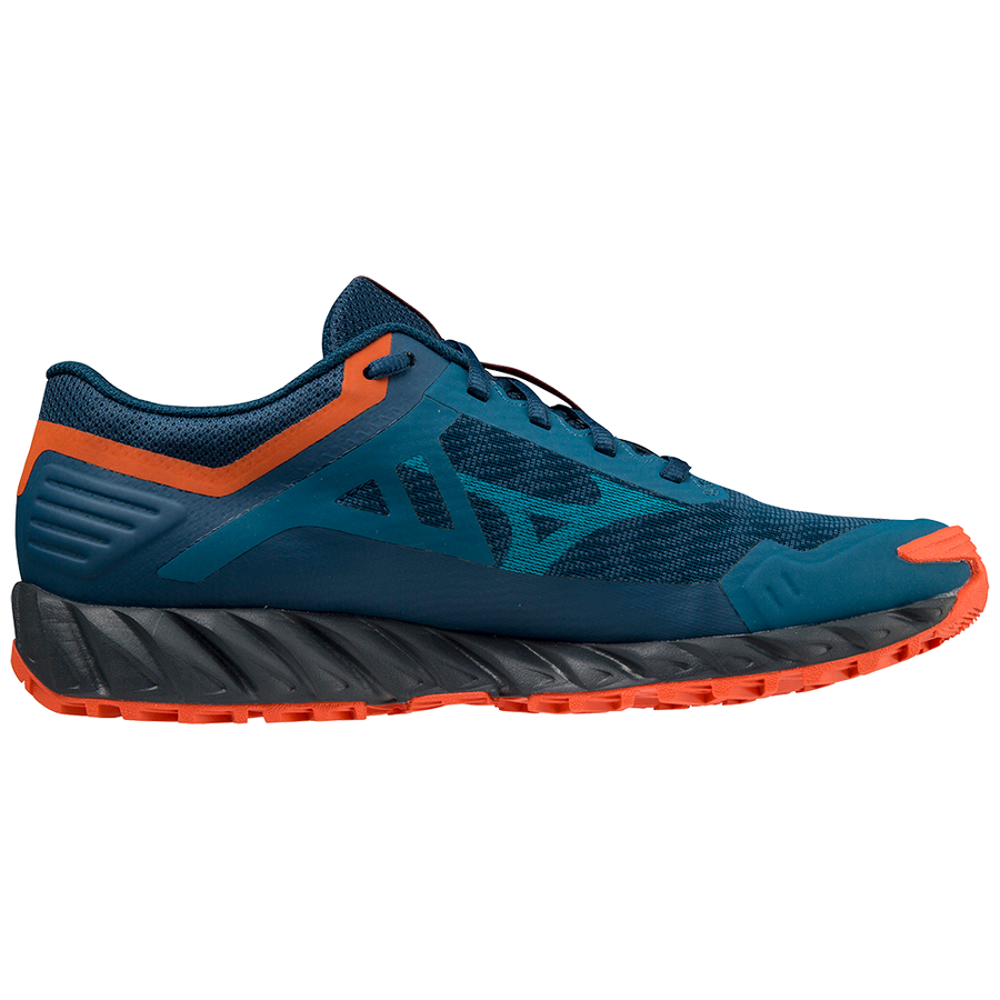 Zapatillas trail running hombre Mizuno WABE IBUKI 3 azul