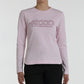 Camiseta mujer +8000 QUILMAS (2 COLORES, marfil - rosa)