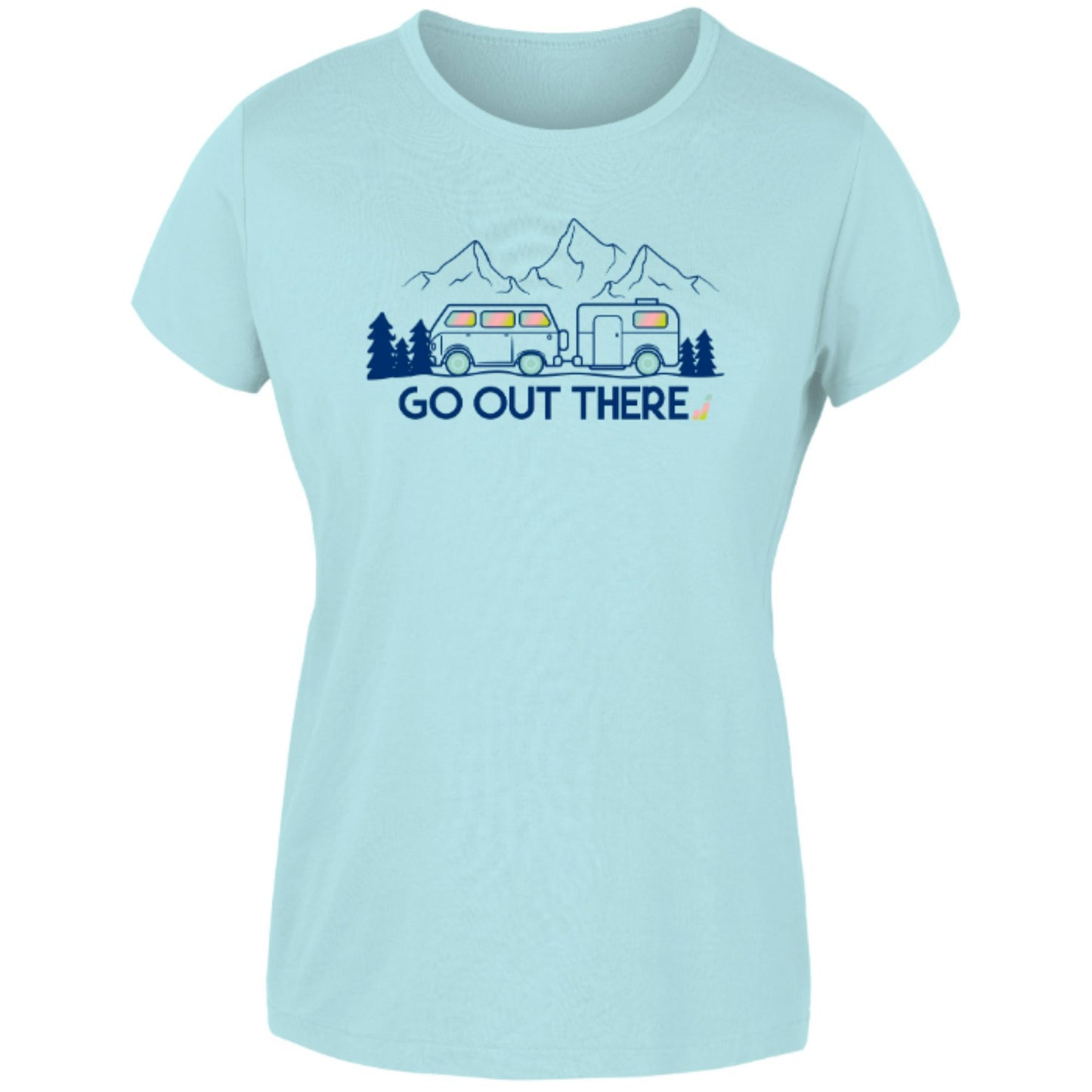 Camiseta manga corta mujer Joluvi GO OUT THERE (3 COLORES)