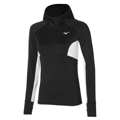 Sudadera running mujer Mizuno WARMALITE HOODED LS