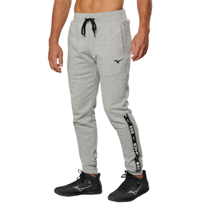 Pantalón hombre Mizuno SWEAT PANT gris